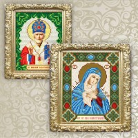 иконы. наборы для выкладки стразами