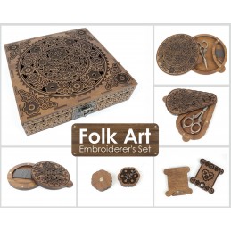 Folk Art. Royal embroidery...