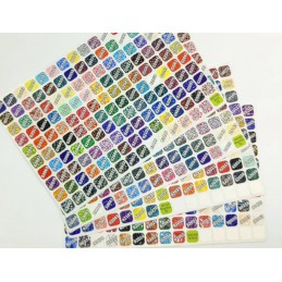 Stickers for beads Mill...