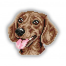 ATM115. Dachshund. Magnet...